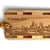 Atlanta Georgia Downtown Skyline Engraved Wooden Bookmark - Made in the USA