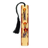 Jellyfish Wooden Bookmark with Tassel