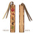 Autumn Leaves Engraved with added color Handmade Wooden Bookmark - Made in the USA