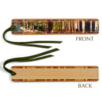 Forest Hiker Handmade Wooden Bookmark - Made in the USA