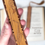 Jazz Band Musical Instruments Handmade Engraved Wooden Bookmark - Made in the USA
