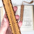 Flute Musical Instrument Handmade Engraved Wooden Bookmark - Made in the USA