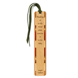 Reading Quote Handmade Engraved Wooden Bookmark - Made in the USA