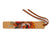 Leaping Fox Wooden Bookmark - Art by Christi Sobel