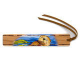 Sea Otter by Christi Sobel Handmade Wooden Bookmark - Made in the USA