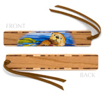 Sea Otter by Christi Sobel Handmade Wooden Bookmark - Made in the USA