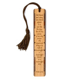 Dalai Lama Quote Handmade Engraved Wooden Bookmark - Made in the USA