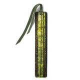 Olympic Evergreen Rainforest - Color Photograph by Mike DeCesare - Wooden Bookmark with Tassel