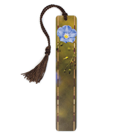 Wildflower Handmade Wooden Bookmark- Made in the USA