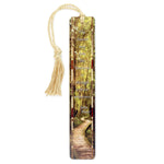 John Muir Woodlands Quote Photograph by Mike DeCesare Handmade Wooden Bookmark - Made in the USA