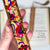 Floral Bright Colorful Flowers Handmade Wooden Bookmark - Made in the USA