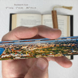 Glasgow Scotland Handmade Wooden Bookmark - Made in the USA
