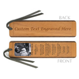Ernest Hemingway Quotes Handmade Wooden Bookmark - Made in the USA
