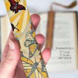 Monarch Butterfly Butterflies by Jenny Pope Handmade Wooden Bookmark - Made in the USA