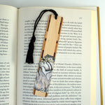 Cat by Kathleen Barsness on Handmade Wooden Bookmark - Made in the USA