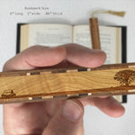 Little House on the Prairie Lone Tree Handmade Engraved Wooden Bookmark - Made in the USA