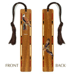 Osprey Raptor Bird (Double Sided) Handmade Wooden Bookmark - Made in the USA
