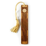 Sun Rays Sunshine Handmade Engraved Wooden Bookmark  - Made in the USA