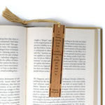 Winnie The Pooh New Baby Quote Handmade Engraved Wooden Bookmark - Made in the USA