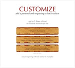 Malala Yousafzai Inspirational Quote Handmade Engraved Wooden Bookmark - Made in the USA