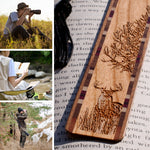 Deer Handmade Engraved Wooden Bookmark - Made in the USA