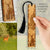 Deer Handmade Engraved Wooden Bookmark - Made in the USA
