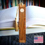 Sun Rays Sunshine Handmade Engraved Wooden Bookmark  - Made in the USA